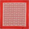 imageCOACH womens Textured Signature C Printed Silk SquareRuby