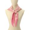 imageCOACH womens Textured Signature C Printed Silk SquareSoft Pink
