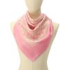 imageCOACH womens Textured Signature C Printed Silk SquareSoft Pink