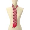 imageCOACH womens Textured Signature C Printed Skinny ScarfDragonfruit