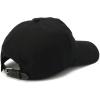 imageCoach Sculpted C Baseball Hat Black