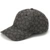 imageCoach Signature C Jacquard Baseball Hat Charcoal