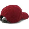imageCoach Womens Sculpted C Corduroy Baseball Hat Dark Wine