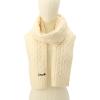 imageEmbroidred Cable Knit Muffler