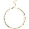 imageCOACH Jewelry Womens Beveled Signature C Link Choker Necklace