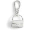 imageCOACH Womens Collectible Signature Jewelry CharmHandbag Rhodium