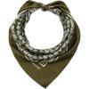 imageCOACH womens Textured Signature C Printed Silk SquareOlive