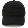 imageCoach Sculpted C Baseball Hat Black