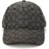 imageCoach Signature C Jacquard Baseball Hat Charcoal