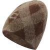imageCoach Womens Argyle Knit BeanieGreyBrown