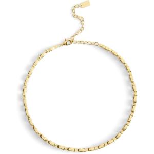 imageCOACH Jewelry Womens Beveled Signature C Link Choker Necklace