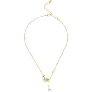 imageCOACH Jewelry Womens Signature Cat Pearl Pendant Necklace