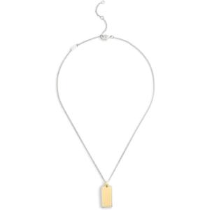 imageCOACH Jewelry Womens Signature Hangtag Pendant Necklace