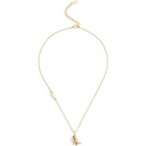 imageCOACH Jewelry Womens Signature Rexy Pendant Necklace