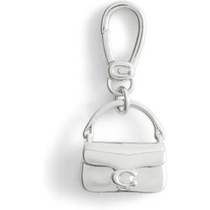 imageCOACH Womens Collectible Signature Jewelry CharmHandbag Rhodium