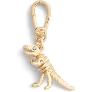 imageCOACH Womens Collectible Signature Jewelry CharmRexy Dino Gold
