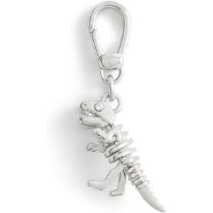imageCOACH Womens Collectible Signature Jewelry CharmRexy Dino Rhodium