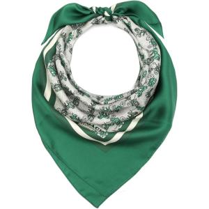 imageCOACH womens Horse ampamp Carriage Printed Silk SquareIvy