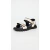 imageCOACH womens Brynn SandalChalkBlack