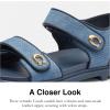 imageCOACH womens Brynn SandalIndigo Denim