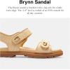 imageCOACH womens Brynn SandalNatural