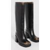 imageCOACH womens Sculpted C Tall Loved Leather BootBlack