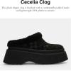 imageCoach Womens Cecelia Shearling ClogBlack