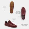 imageCoach Womens Flat Sneaker Merlot 5