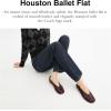 imageCoach Womens Houston Ballet FlatMaple