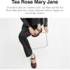 imageCoach Womens Tea Rose Mary Jane Flat Merlot 8