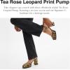imageCoach Womens Tea Rose Pump in Leopard PrintNatural Leopard
