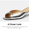imageCoach womens Kitten Heel SandalSilver