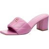 imageCOACH womens Holly Block Heel SandalFuchsia