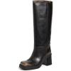 imageCOACH womens Sculpted C Tall Loved Leather BootBlack