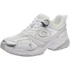 imageCoach Womens Metallic Mesh SneakerLight GreyOptic White