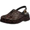 imageCoach Womens Sculpted C Platform Clog in Leopard PrintDark Leopard