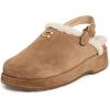imageCoach Womens Sculpted C Platform ClogCoconutNatural