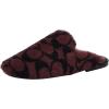 imageCoach Womens Slipper in Signature ShearlingMerlot