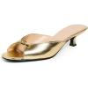 imageCoach womens Kitten Heel SandalGold