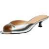 imageCoach womens Kitten Heel SandalSilver