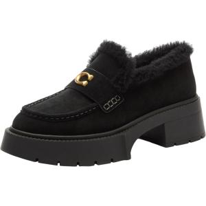 imageCOACH Womens Leah Platform LoaferBlack