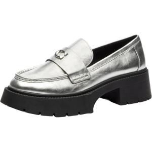imageCOACH Womens Leah Platform LoaferSilver