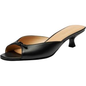 imageCOACH womens Kitten Heel SandalBlack