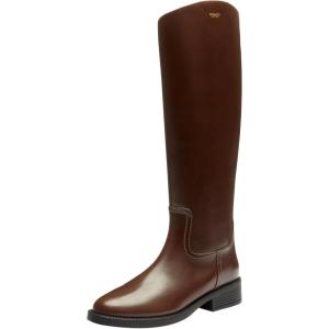 imageCOACH womens Park Tall Leather BootMaple