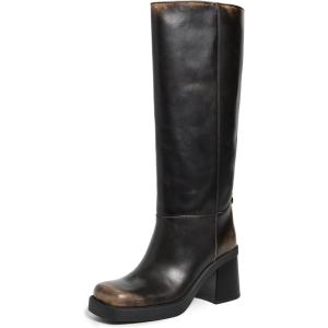 imageCOACH womens Sculpted C Tall Loved Leather BootBlack
