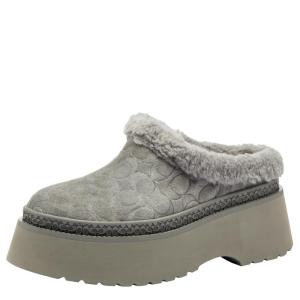 imageCecelia Signature Shearling Clog CharcoalCharcoal