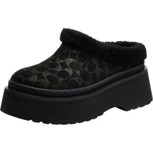 imageCoach Womens Cecelia Shearling ClogBlack