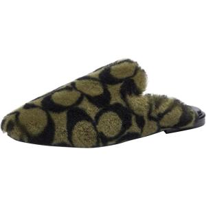 imageCoach Womens Slipper in Signature ShearlingOlive