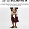 imageCoach Brooklyn Shoulder Bag 34Merlot