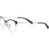 imageCOACH Womens Hc5111 Cat Eye Prescription Eyewear FramesBlackLight GoldDemo Lens